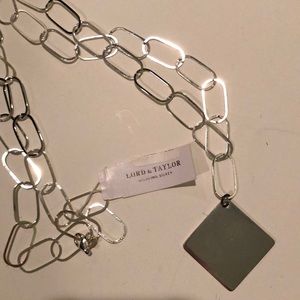 Sterling Silver Necklace- Lord & Taylor